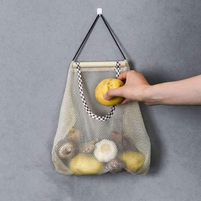 Hangable Vegetable Storage Net Bag Eco Friendly