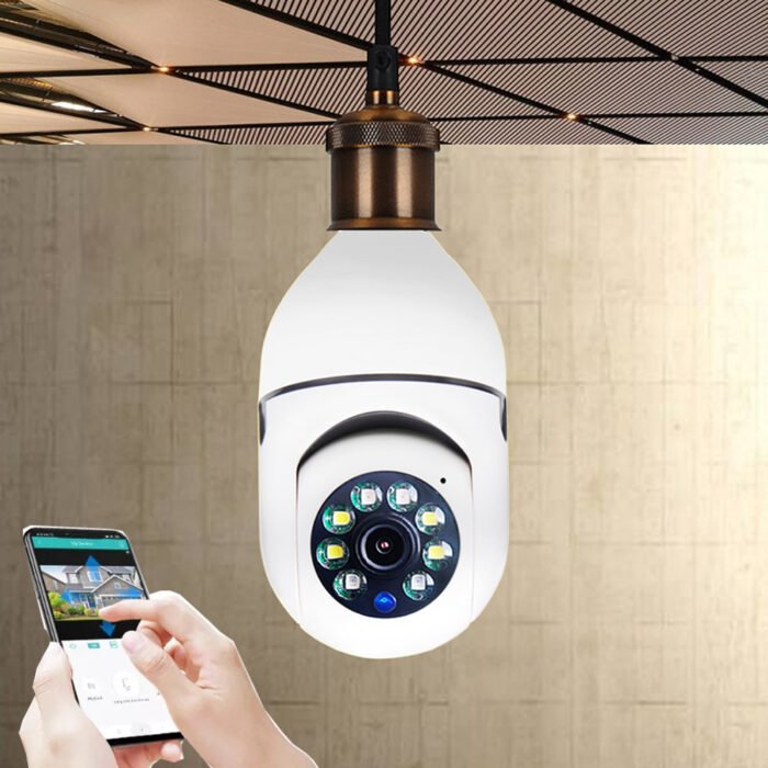 WiFi CAMERA 1080P Bulb 4X Zoom  5GWiFi Alarm Monitor - Image 5