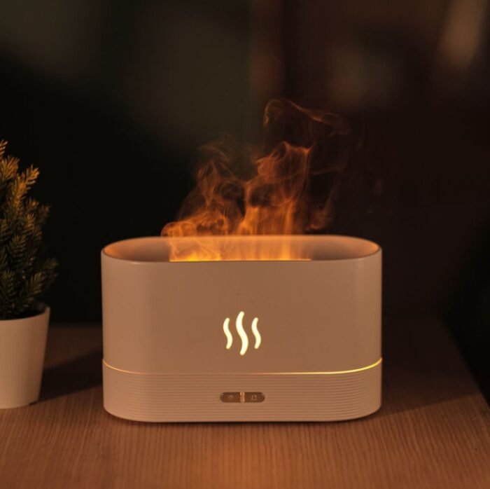 Aroma Diffuser With Flame Light Mist Humidifier Aromatherapy - Image 9