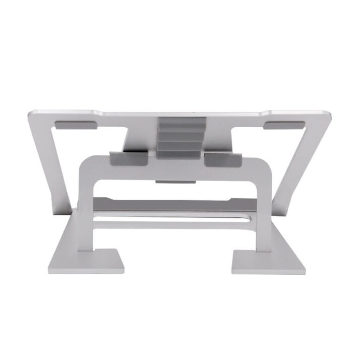 Double silicone height adjustable foldable portable laptop stand desk for a laptop - Image 3